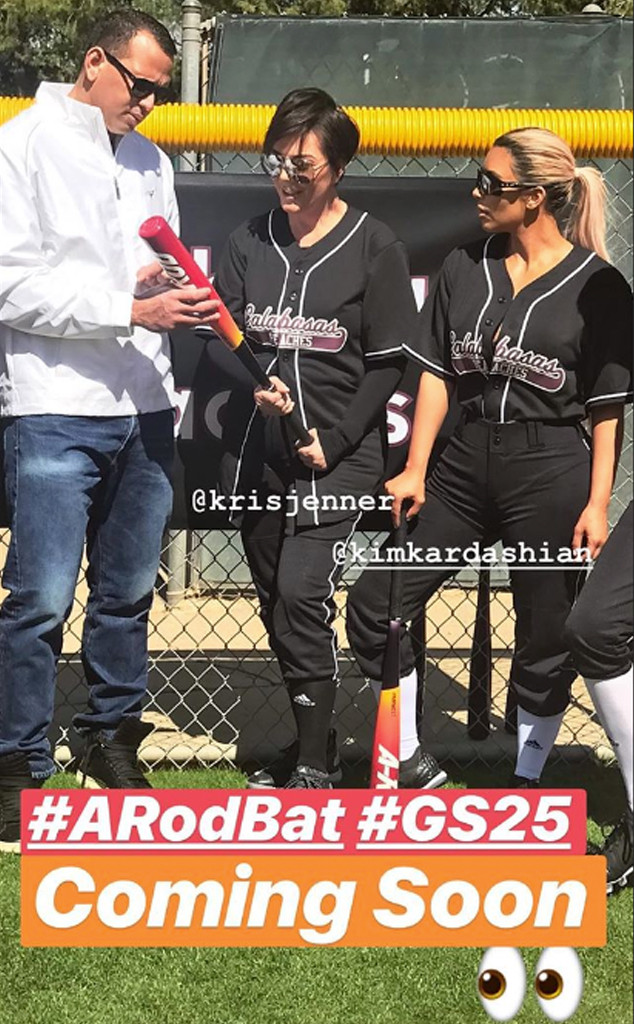 Alex Rodriguez, Kris Jenner, Kim Kardashian, Instagram Alex Rodriguez, Kris Jenner, Kim Kardashian, Instagram
